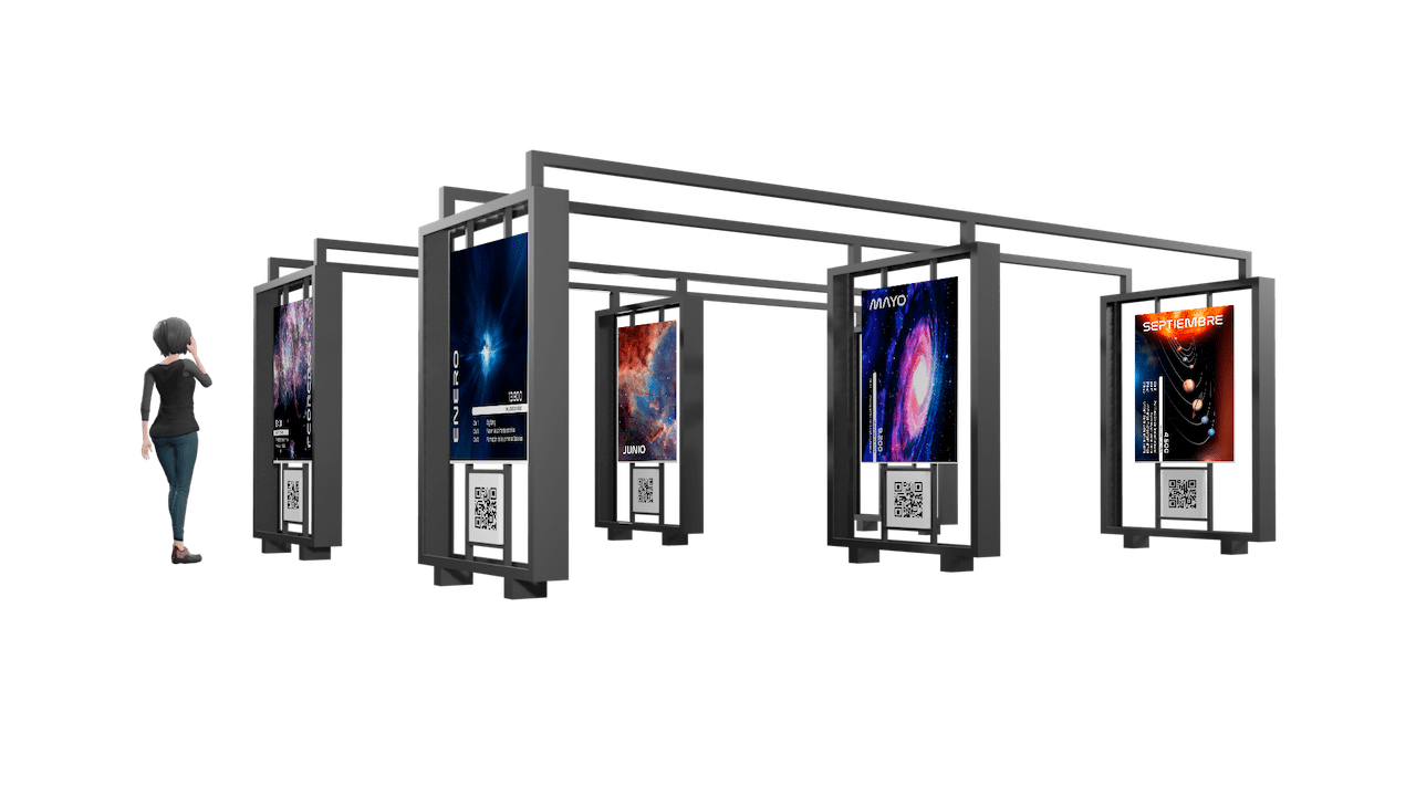 Paneles modulares para exterior